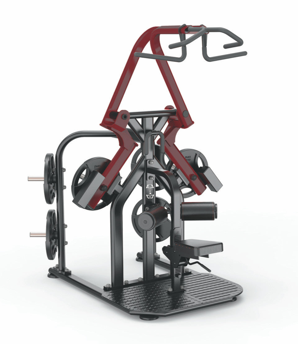 Muscle D Elite Series Plate Loaded Lat Pulldown.