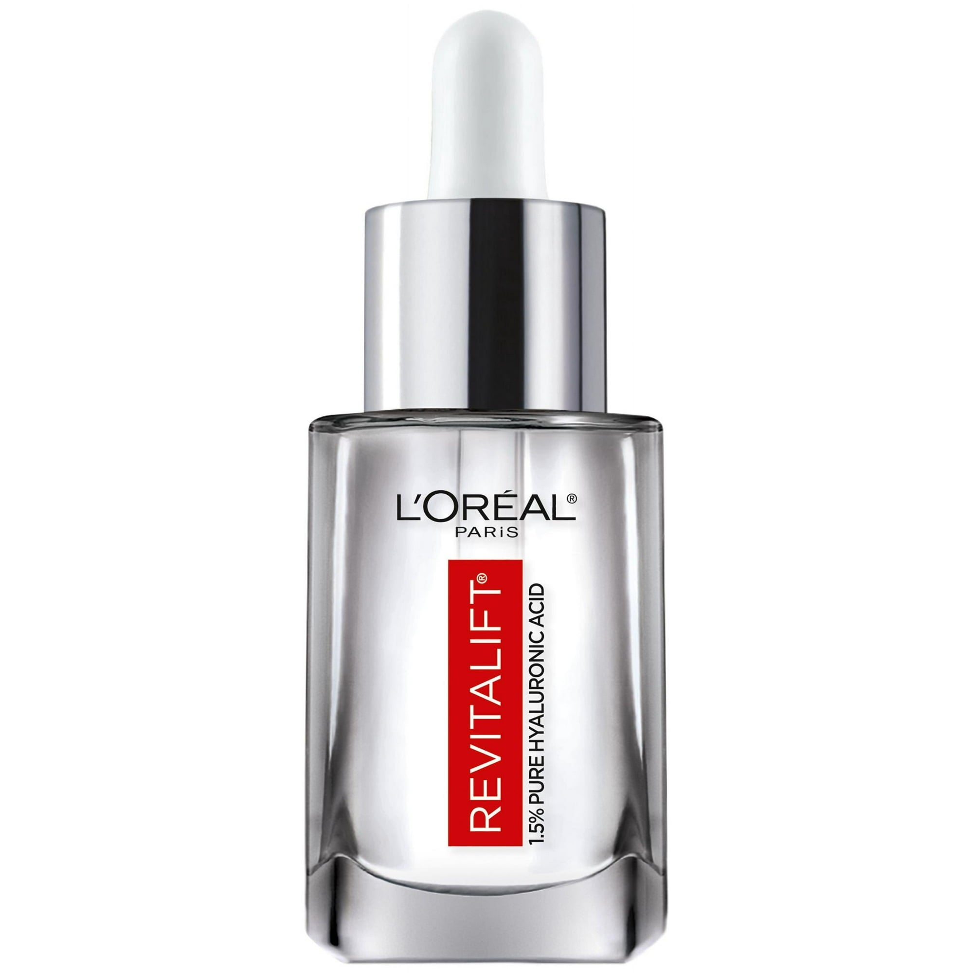 L'Oreal Paris Revitalift 1.5% Pure Hyaluronic Acid Serum for Face, Anti Aging Serum Skin - 0.5Fl Oz 15ml