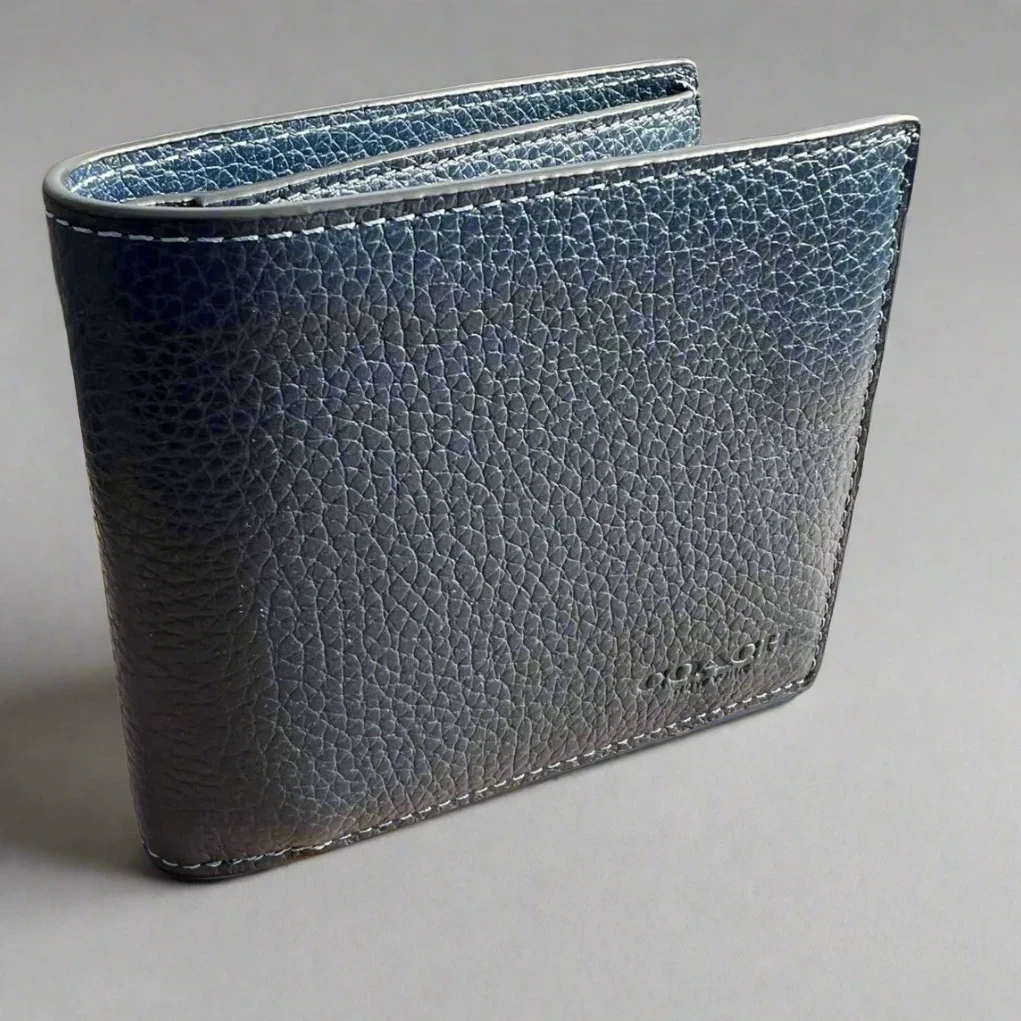 Coach Deep Blue Wallet - 3 in 1.