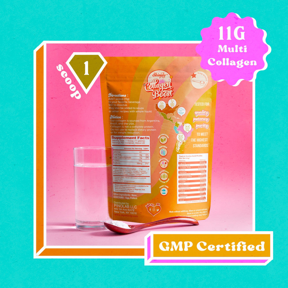 Skinnly Multi Collagen Back.