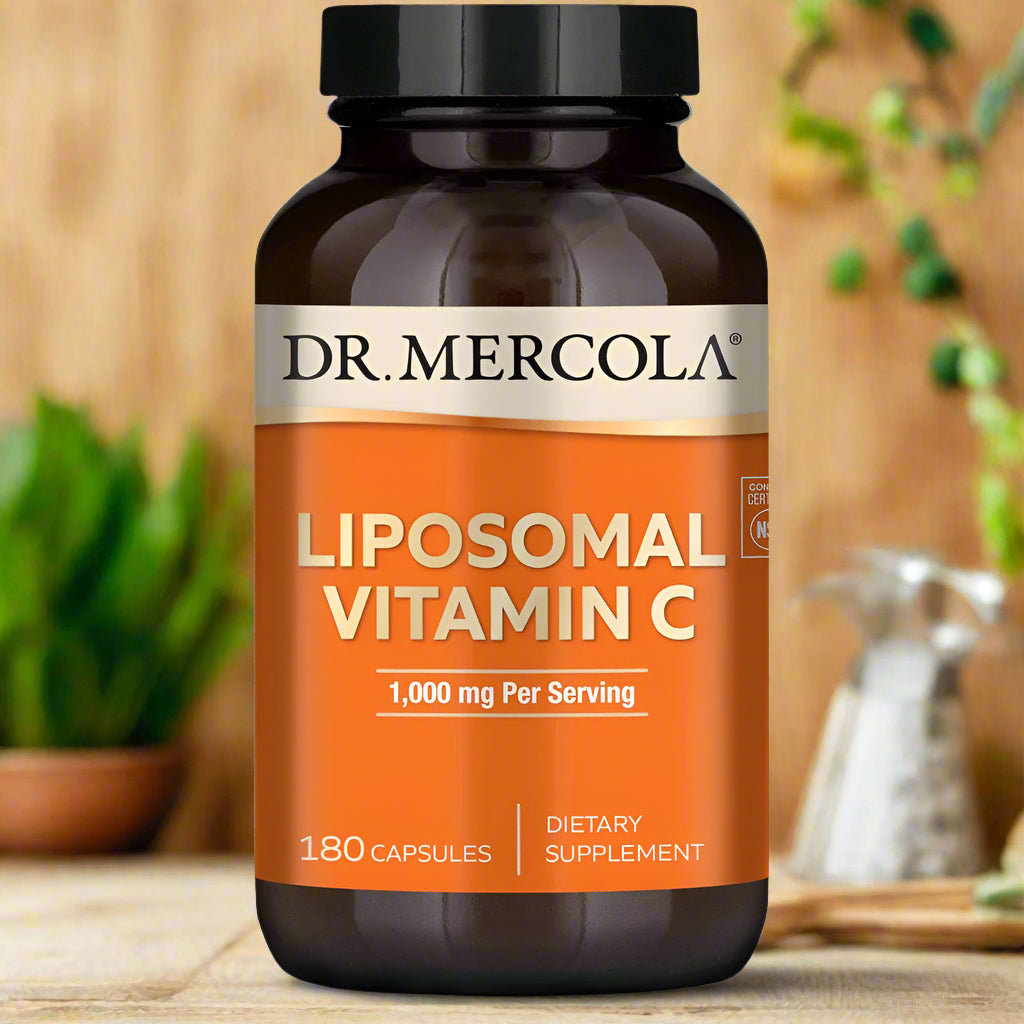 Dr Mercola Liposomal Vitamin C - 180 Caps.