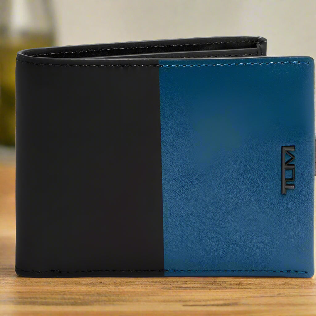 Tumi Double Billfold - Turquoise.