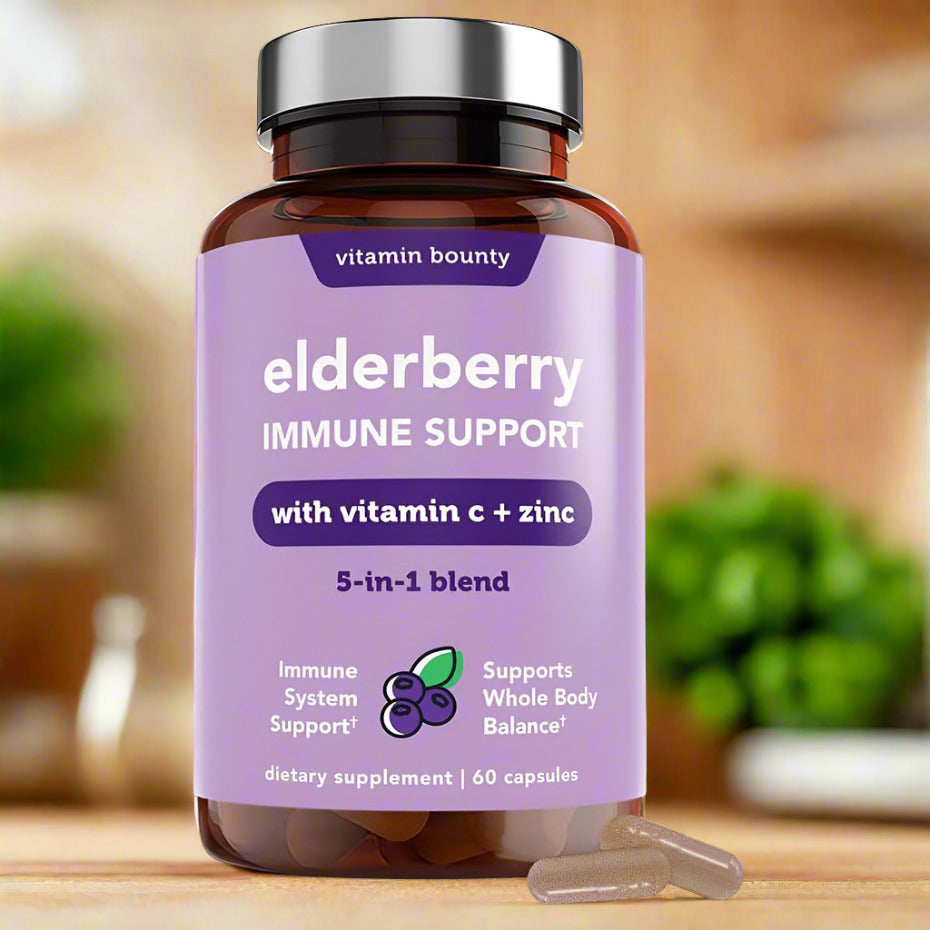 Vitamin Bounty Elderberry Immune Support.