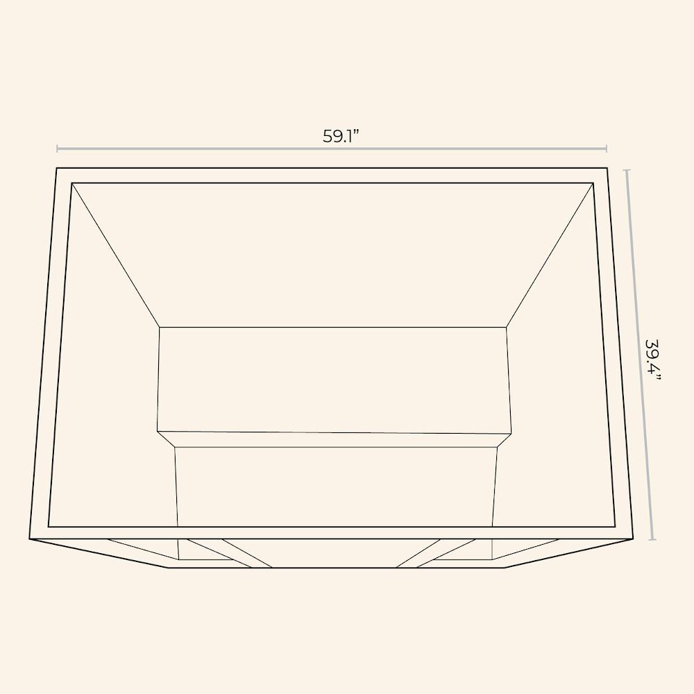 JNH LifeStyles Freedom 3 Person Infrared Sauna dimensions.