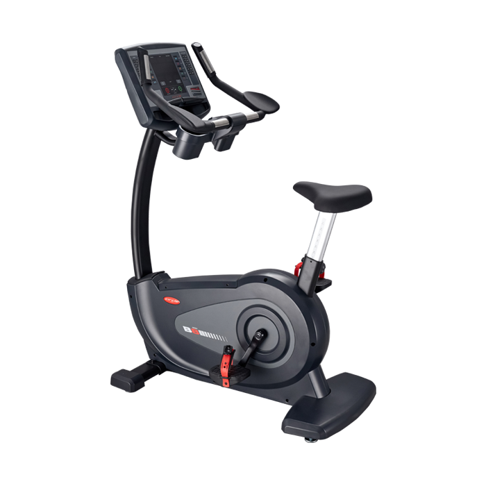 Circle Fitness B7 Self-Powered Upright Bike Full Body.