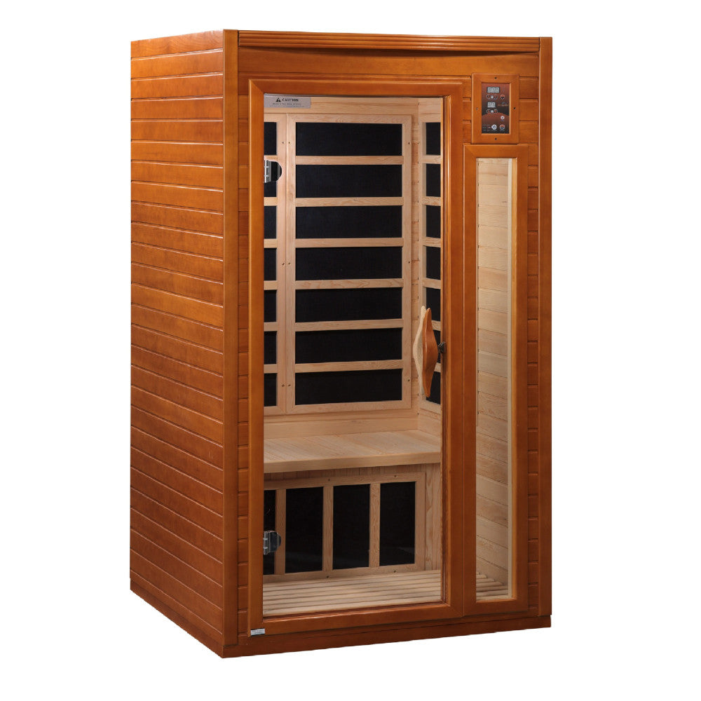 Golden Designs 1-2 Person Dynamic Low EMF Far Infrared Sauna Barcelona Edition.