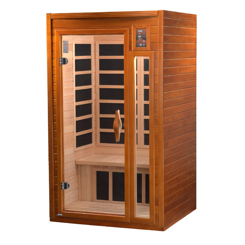 Golden Designs 1-2 Person Dynamic Low EMF Far Infrared Sauna Barcelona Edition - Alternate Image.