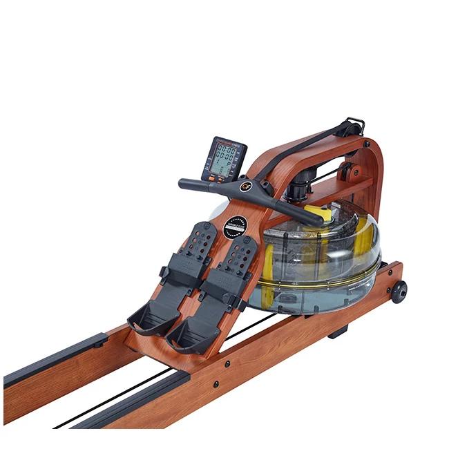 First Degree Fitness Viking Pro V Commercial Fluid Rower - twin tank and monitor.