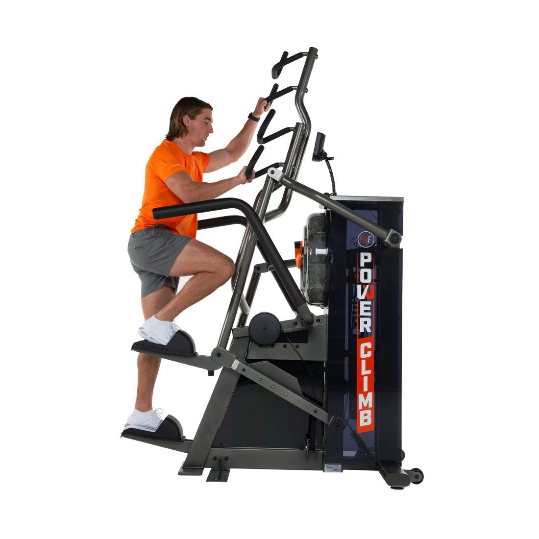 First Degree Fitness Fluid Power CLIMB Water Resistance Full Body Stepper exercise with arms.