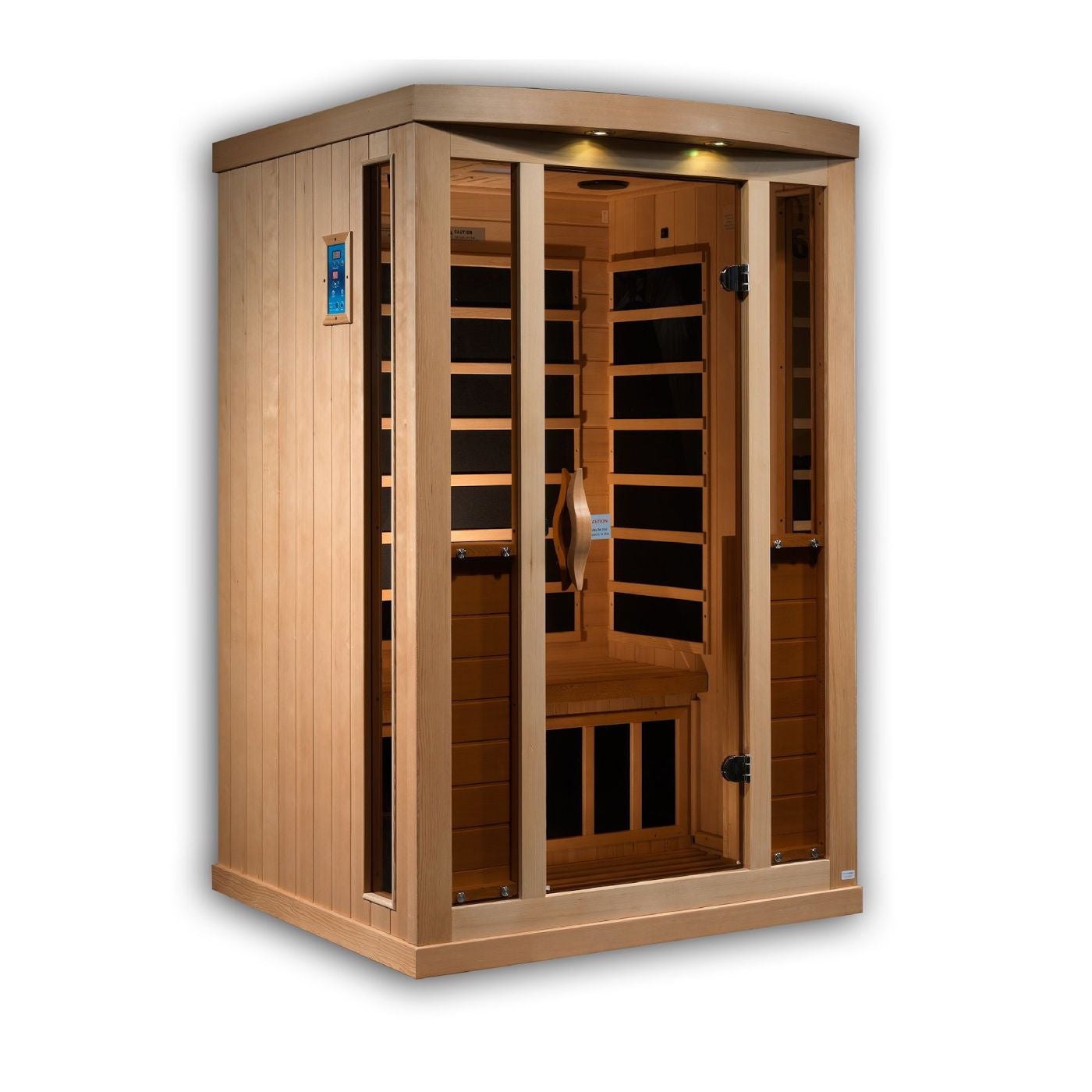 Golden Designs Full Spectrum Low EMF 2 Person Sauna.