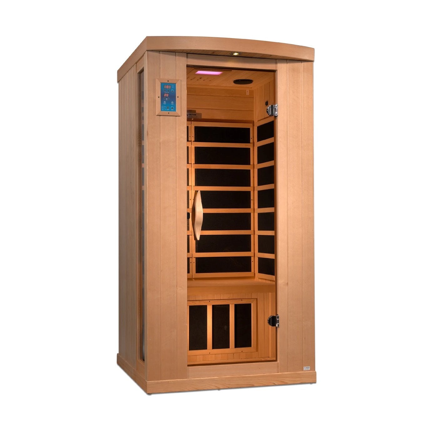 Golden Designs Full Spectrum Low EMF 1 Person Sauna.