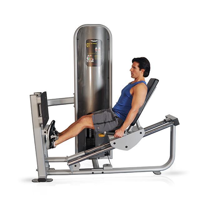 Inflight Fitness Incline Leg Press Calf Raise Selectorized Machine