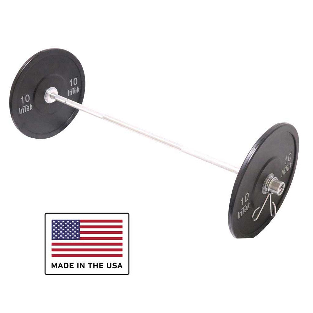 Intek 2.5kg Olympic Aluminum Technique Training Bar.