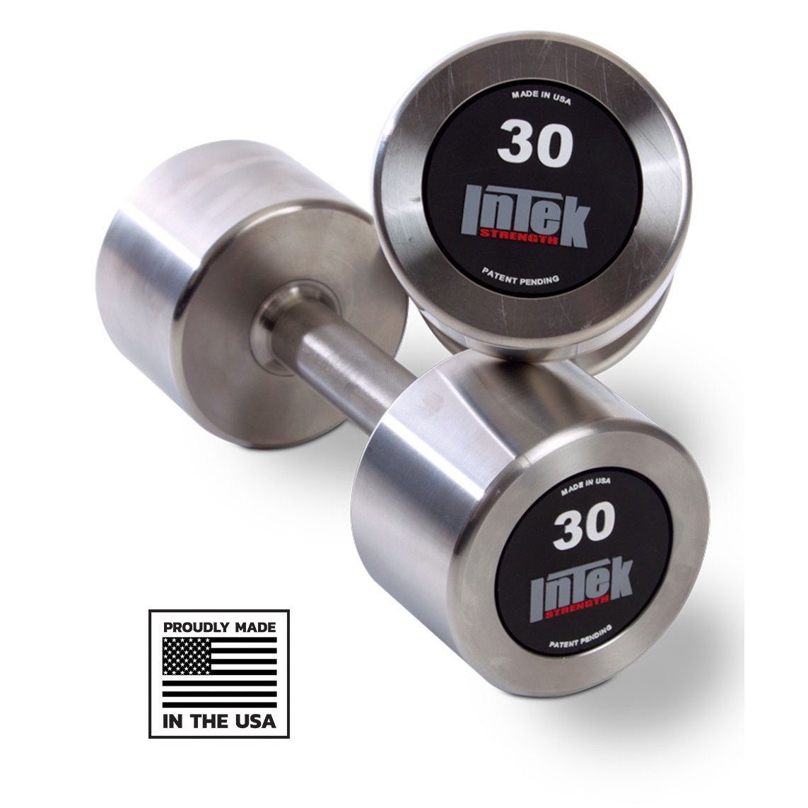 INTEK Delta Series Stainless Steel Dumbbells