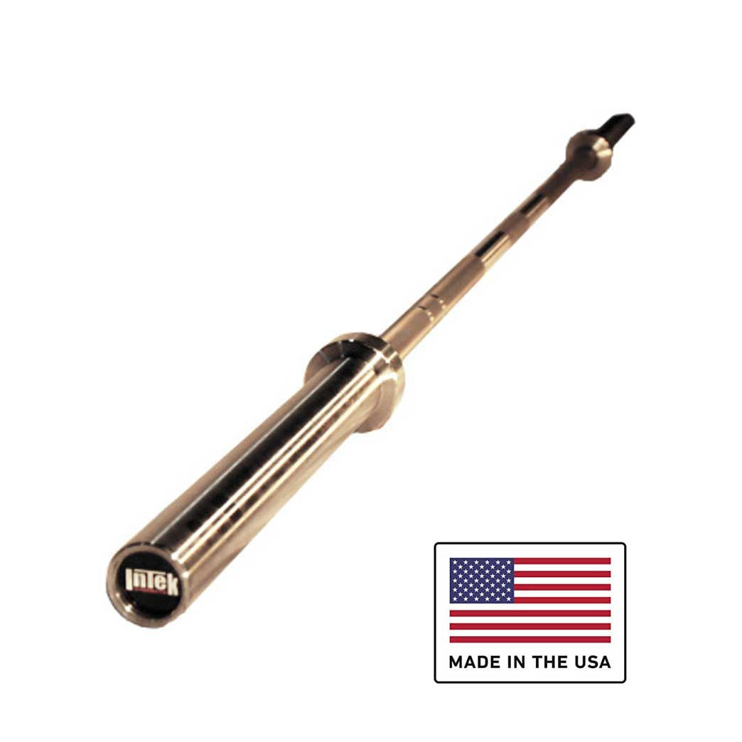 Intek Kraft Raw Steel 7 Ft Olympic Bar.