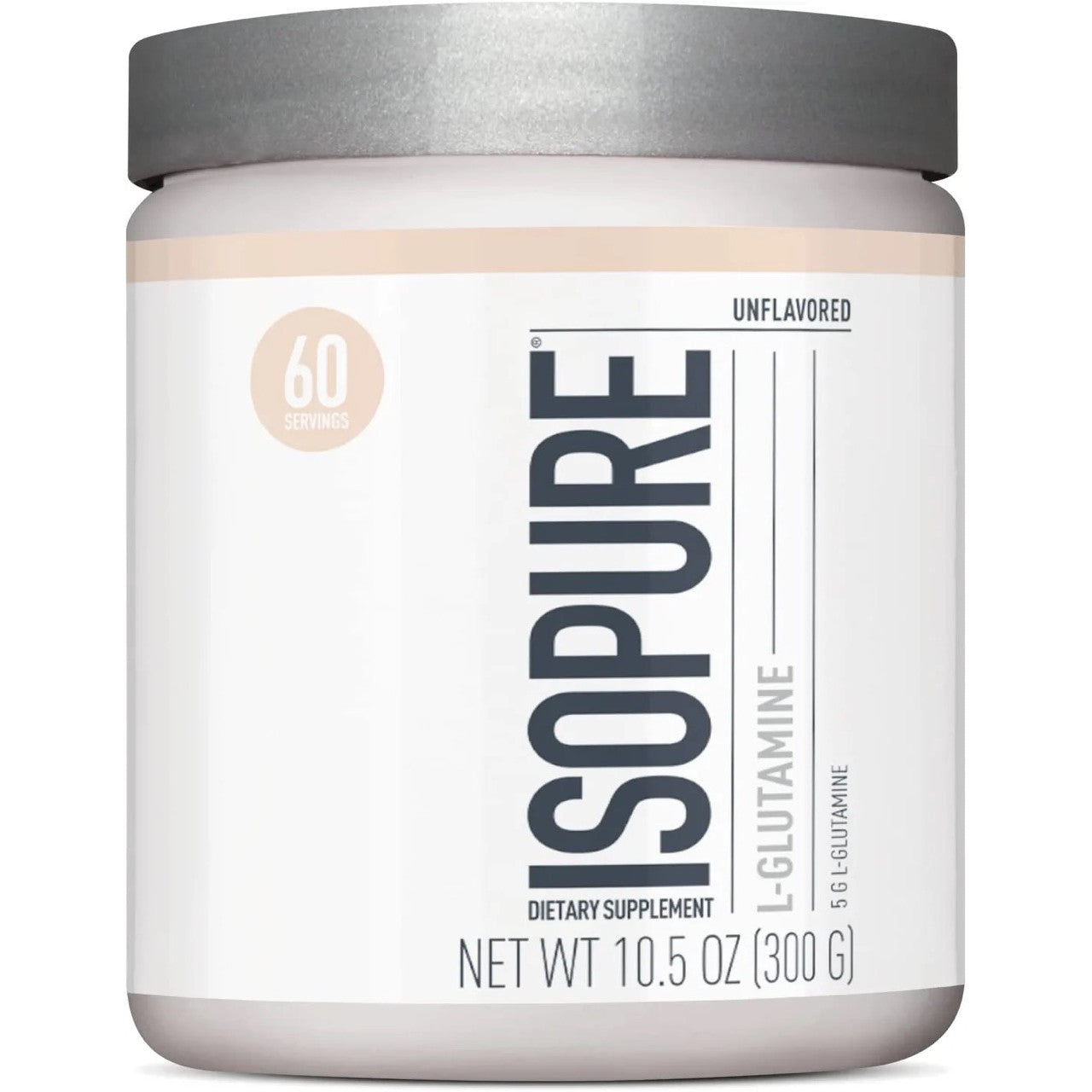 Isopure Glutamine Powder 300g, Unflavored.