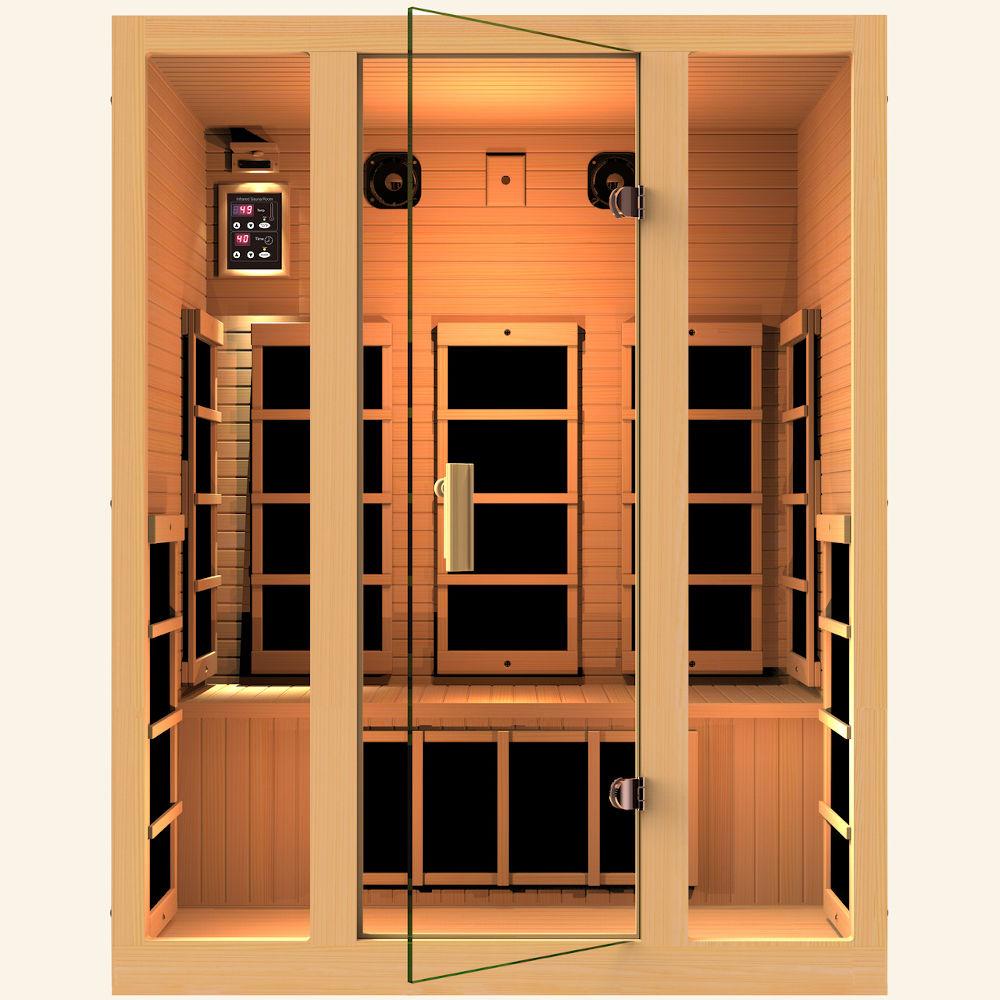 JNH LifeStyles Joyous 3 Person Infrared Sauna.