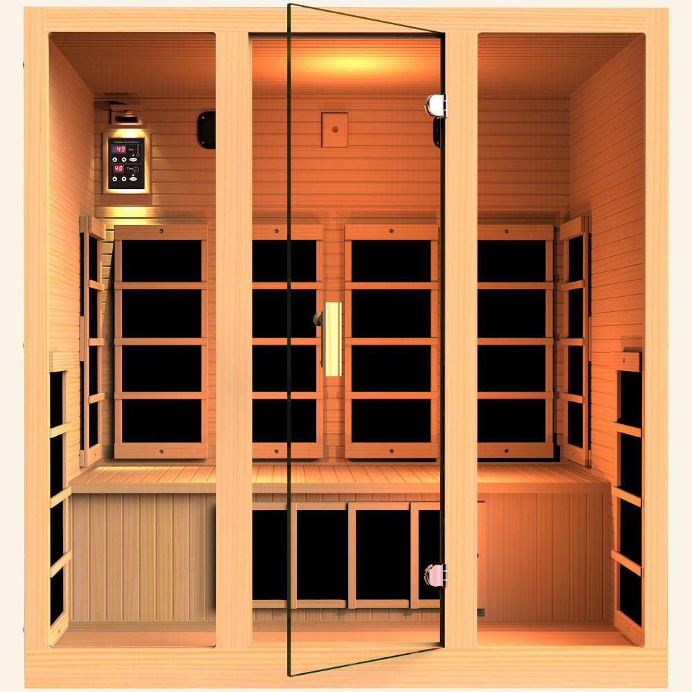 JNH LifeStyles Joyous 4 Person Infrared Sauna.