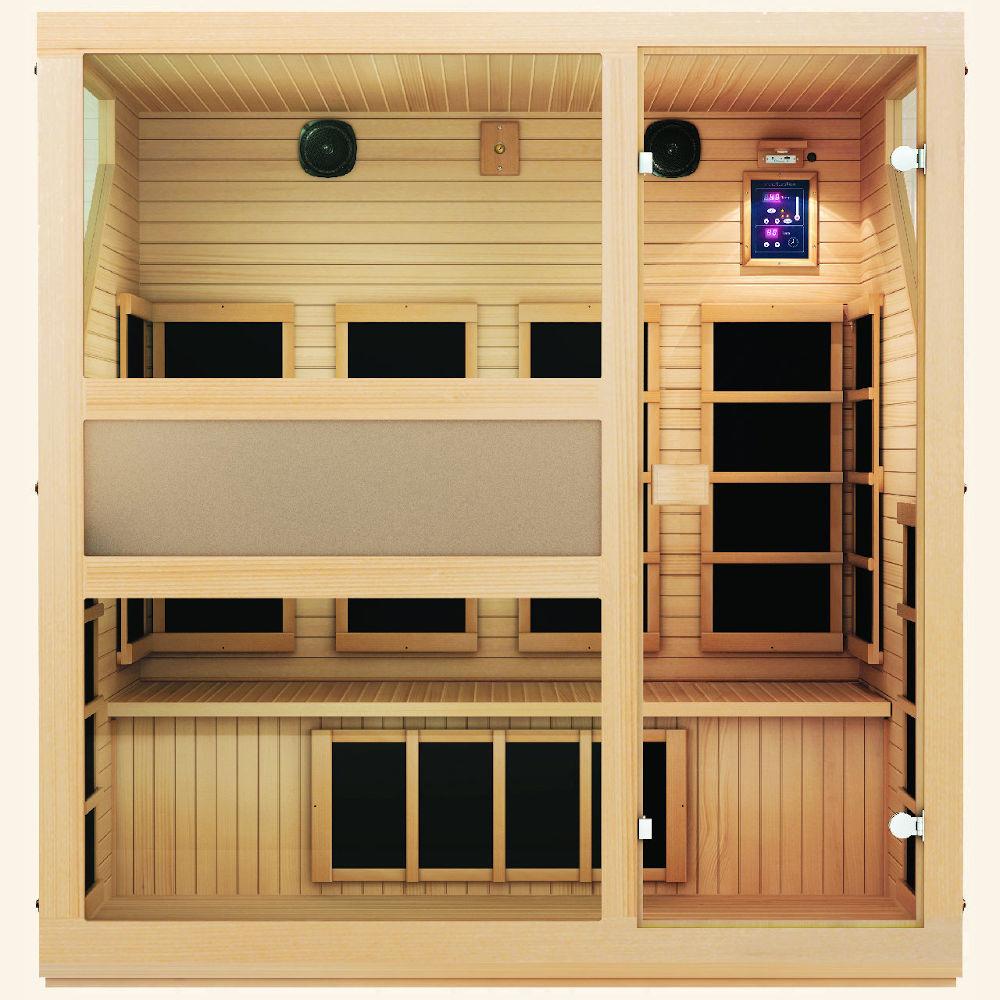 JNH LifeStyles Ensi 4 Person Infrared Sauna.