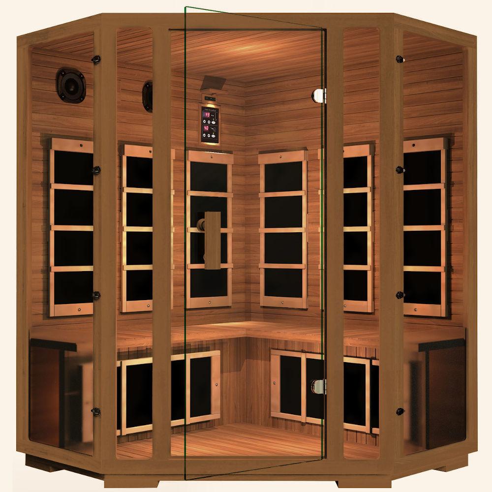 JNH LifeStyles Freedom Corner Infrared Sauna.