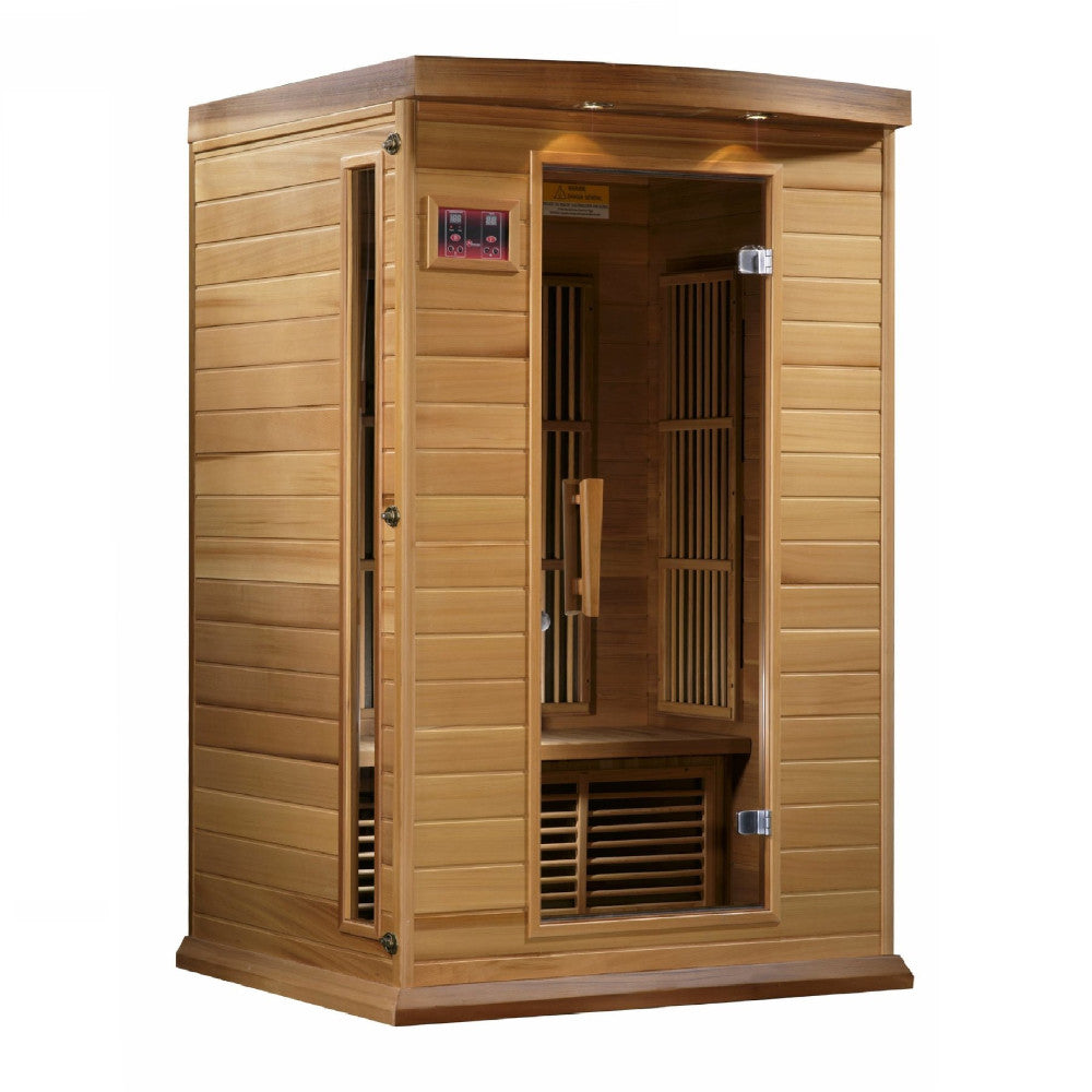 Maxxus Red Cedar Near Zero EMF 2 Person Infrared Sauna.