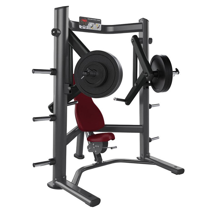 Muscle D Elite Leverage Decline Chest Press.