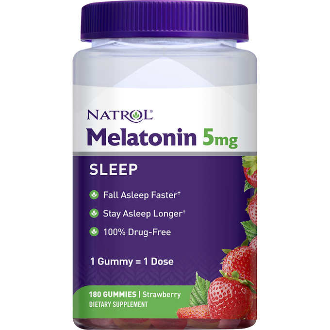 Natrol Melatonin Gummies 5 mg - 180 Gummies