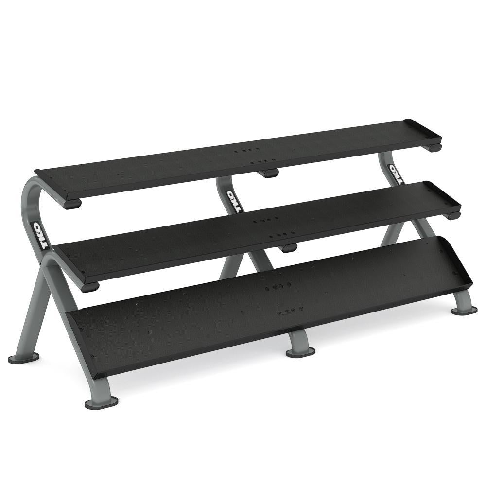 TKO 891HDR 3 Tier Horizontal Mega Dumbbell Rack