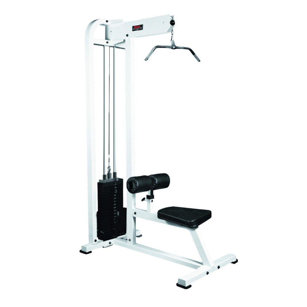 York STS Lat Pulldown Machine - White.