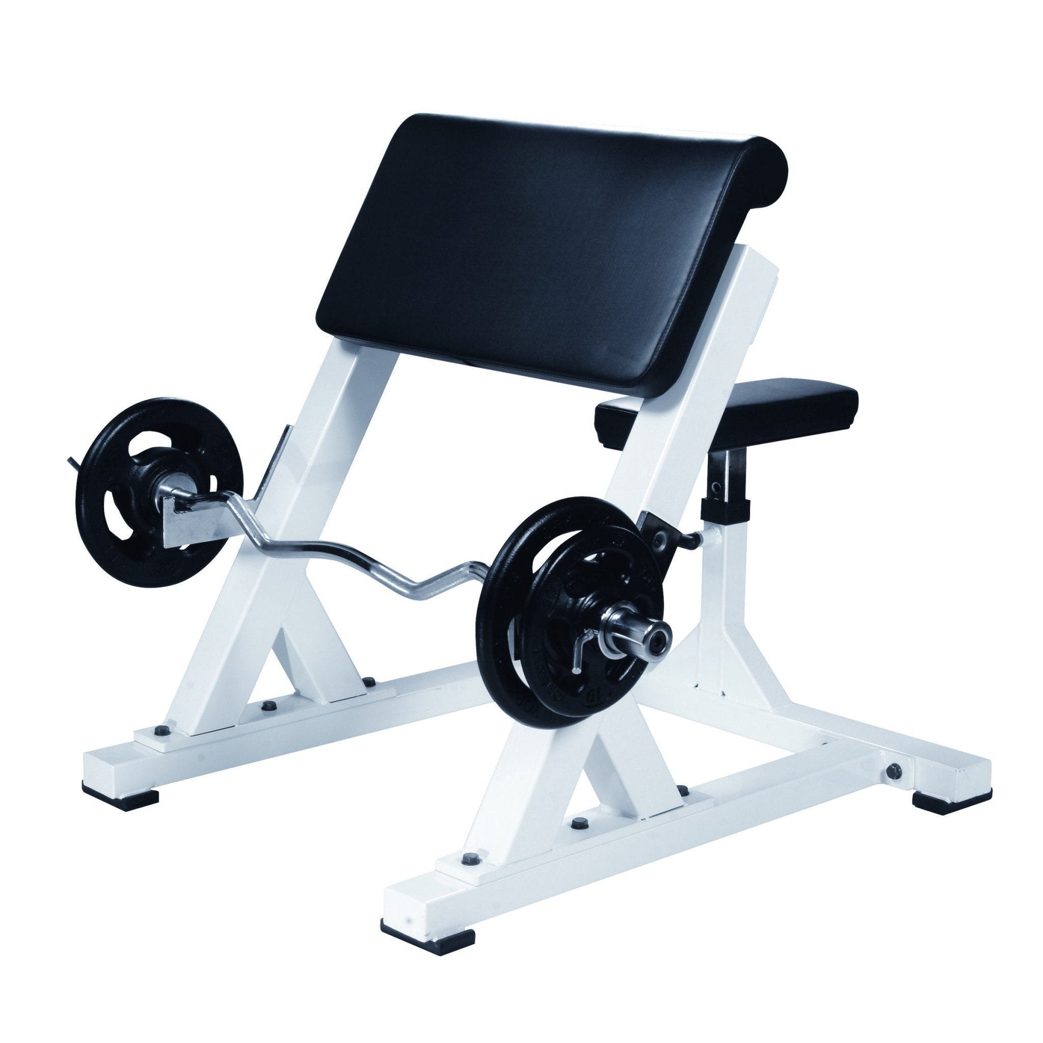 York STS Commercial Peacher Curl Bench