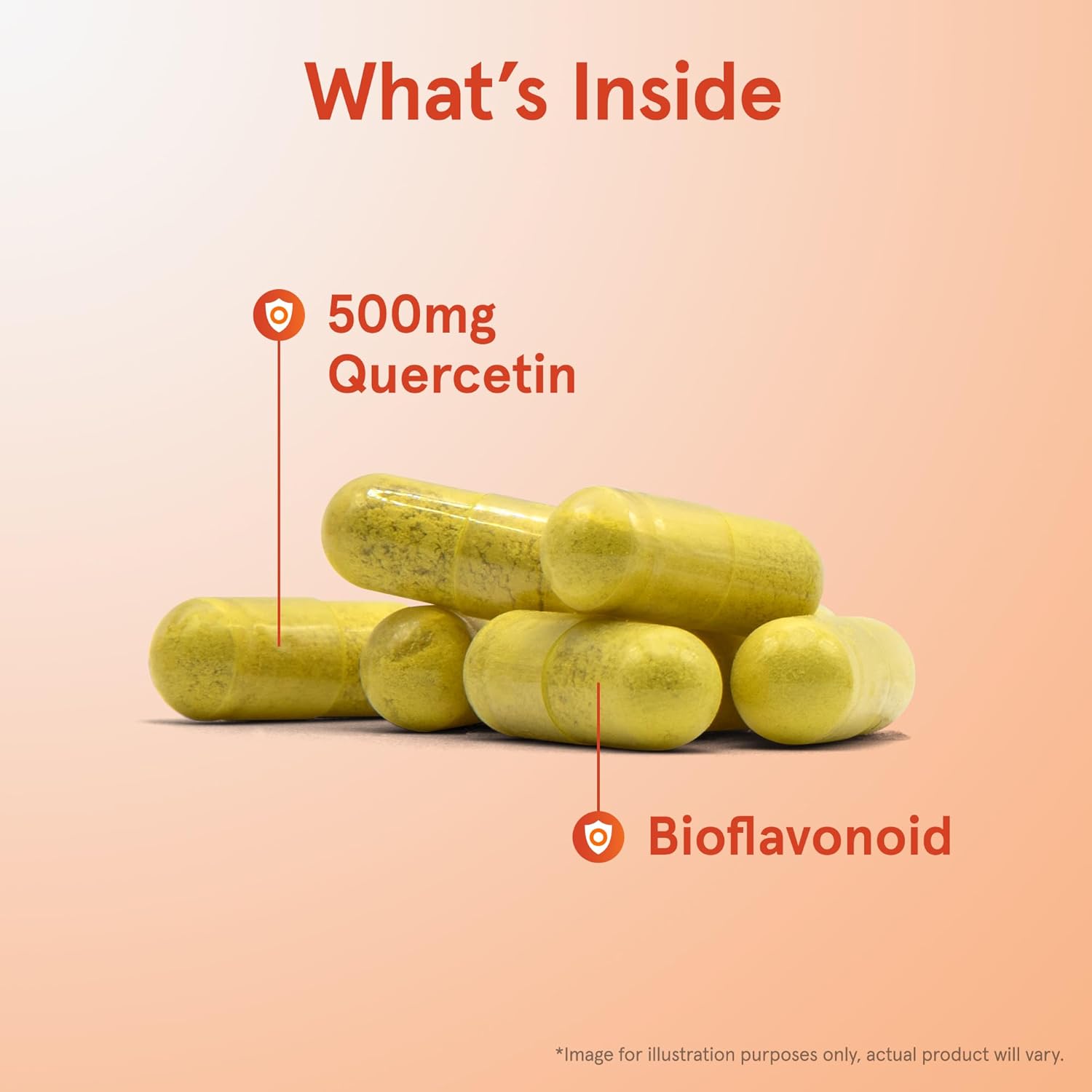 Jarrow Formulas Quercetin 500mg Supports Antioxidant Status, Cardiovascular Health & Immune Health 100 caps