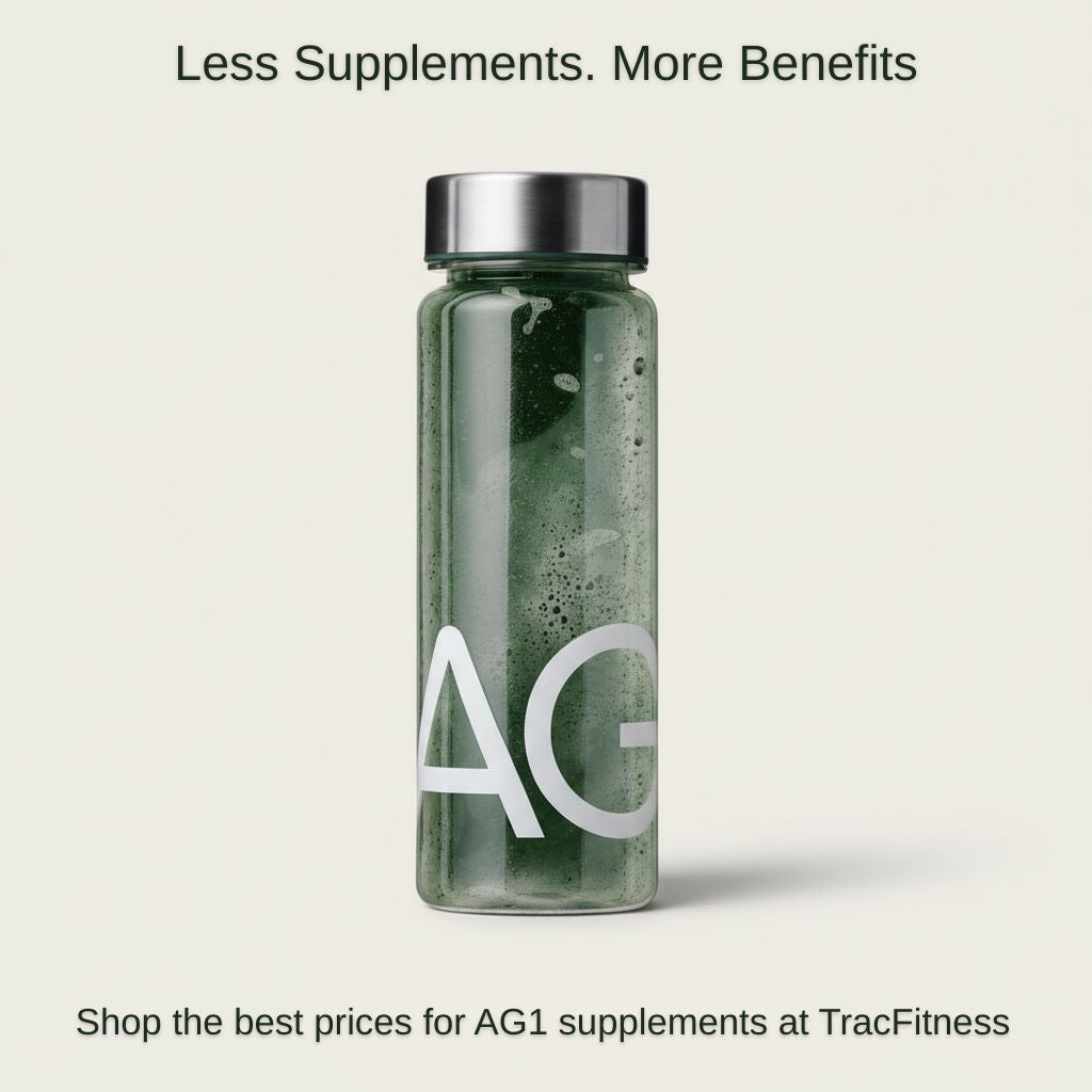 AG1 Supplements at the best price from TracFitness.com.