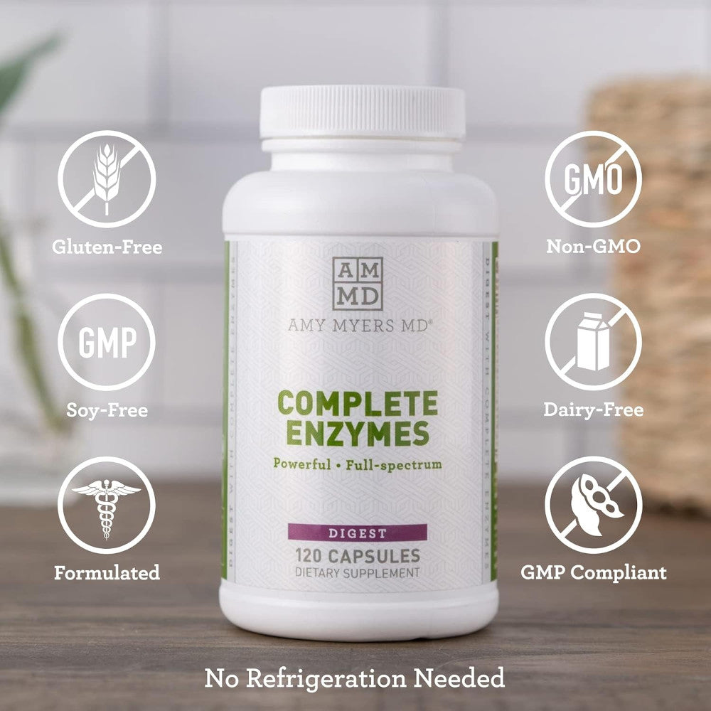 Amy Myers Complete Enzymes - Features.