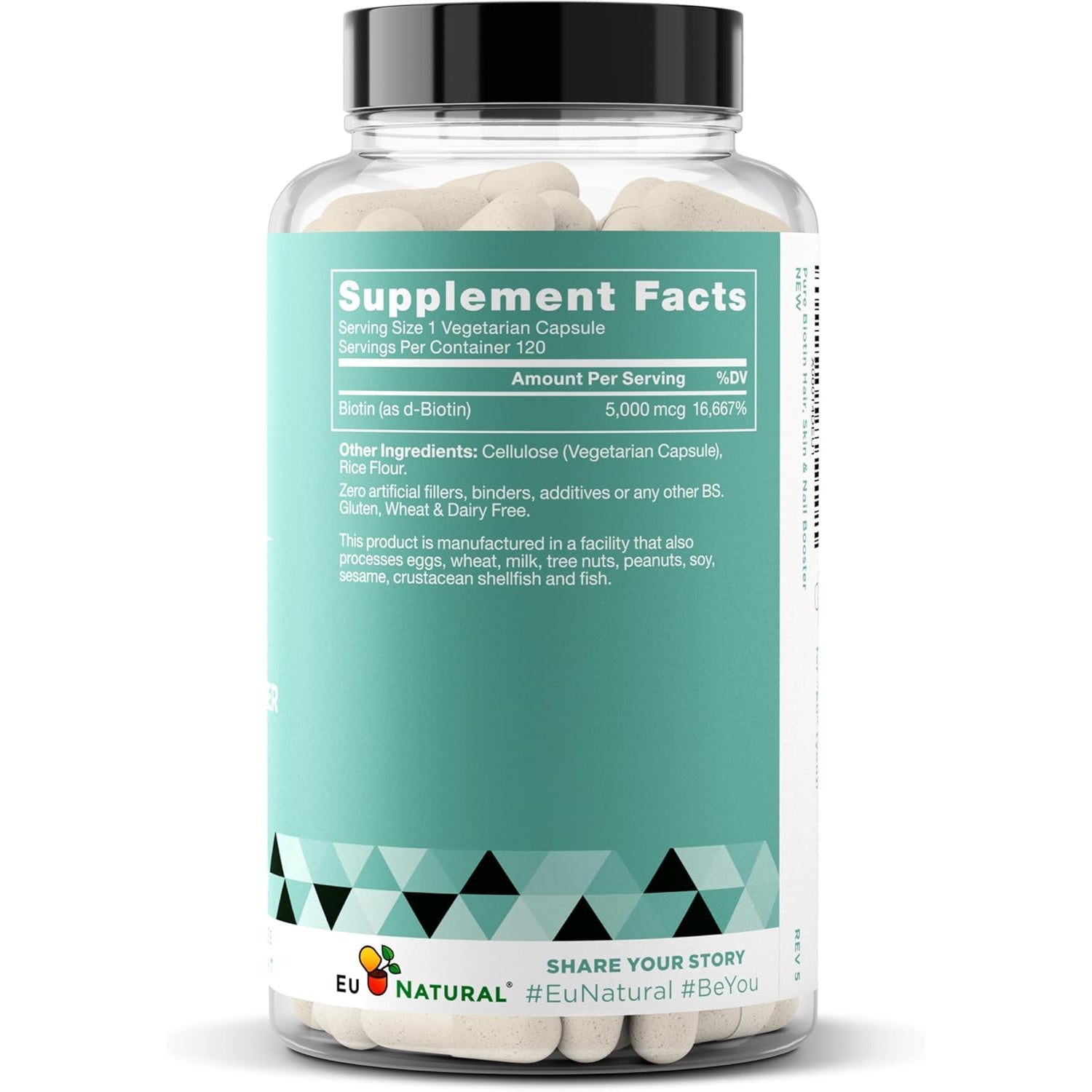 Eu Natural Biotin Supplement Facts