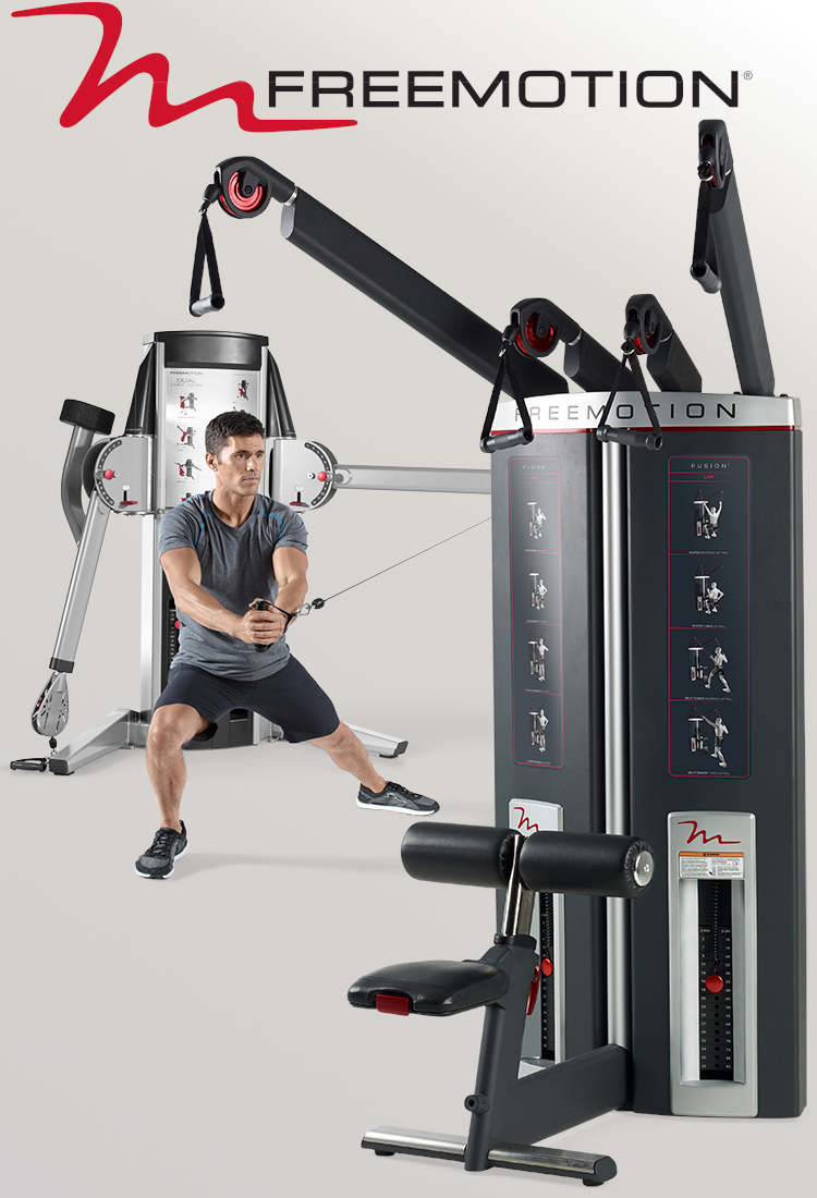 FreeMotion Functional Trainer.
