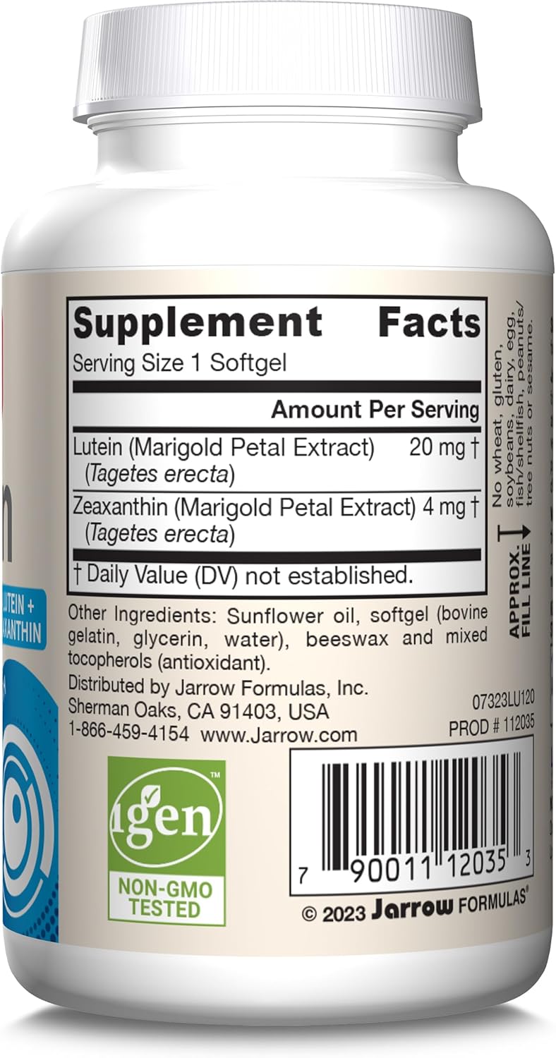 Supplement bottle with label showing 'Supplement Facts' and branding details.