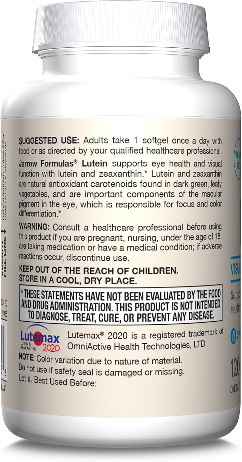 Supplement bottle with label on a white background
