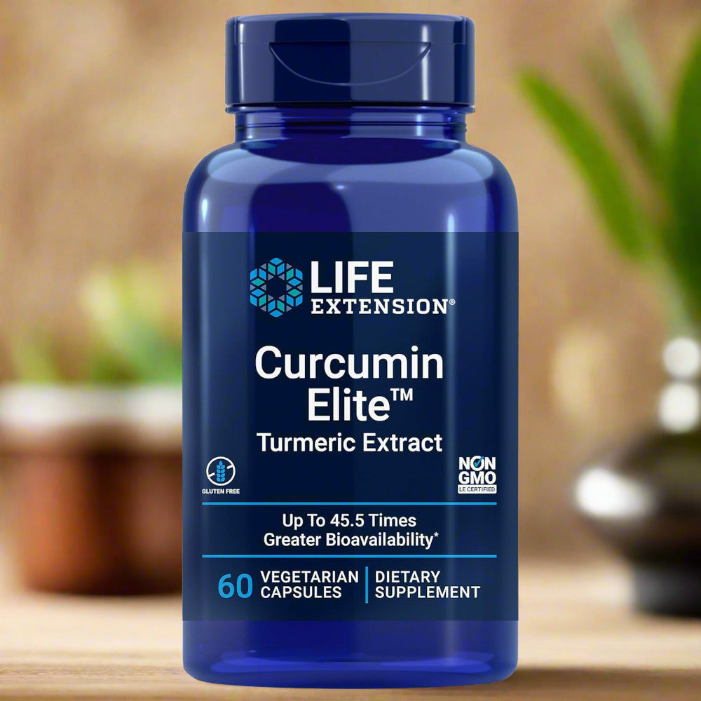 Life Extension Curcumin Elite Turmeric Extract - 60 Count.