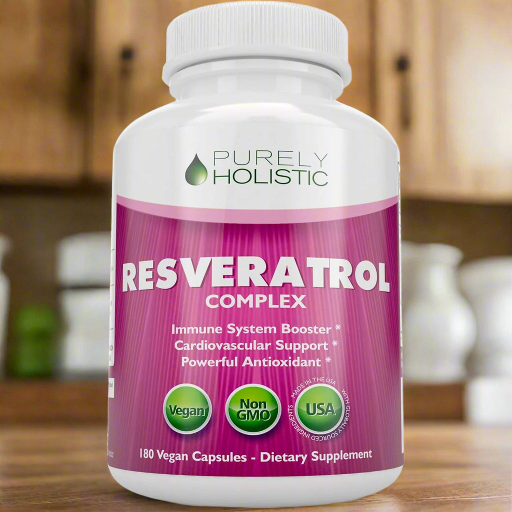 Purely Holistic Resveratrol 1450mg.