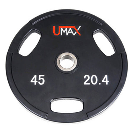 Umax Urethane 45 lb Olympic Plate.