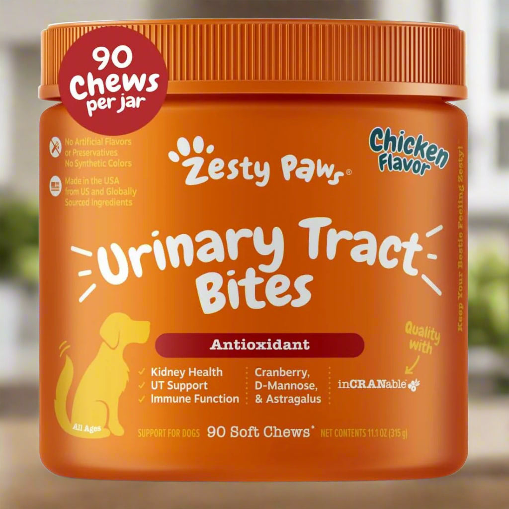 Zesty Paws Urinary Tract - Chicken Flavor.