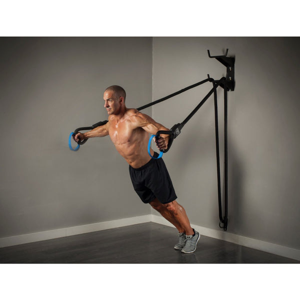 ABS Battle Ropes ST System chest exercise.