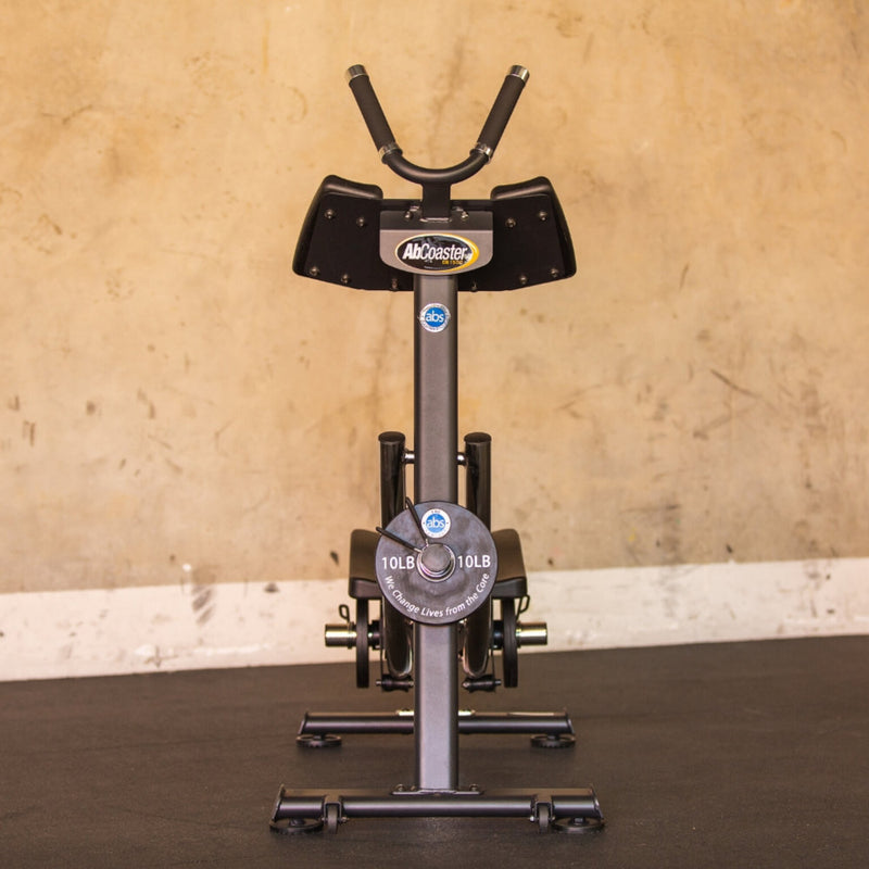 Abs Company Ab Coaster CS1500 Abdominal Crunch Machine - assembled with 10lb plate.
