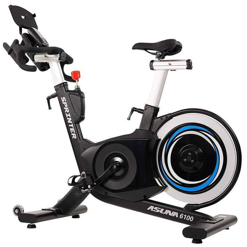 ASUNA Sprinter Magnetic Belt Driven Commercial Cycling Bike + LCD Monitor 