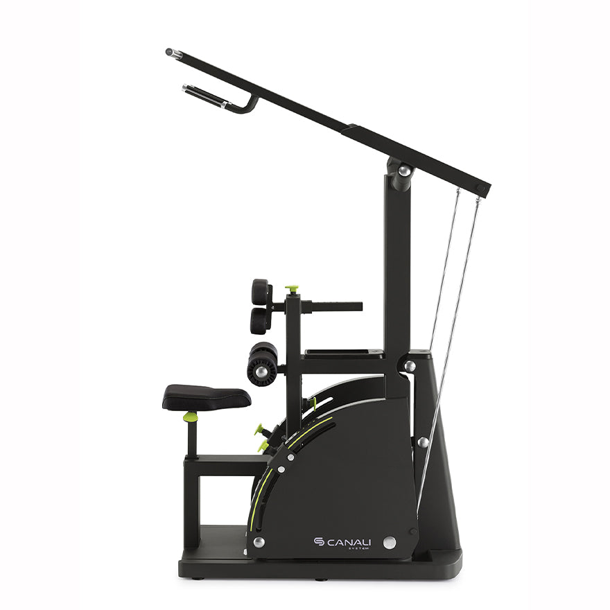 Canali System Lat Pulldown - Side View.