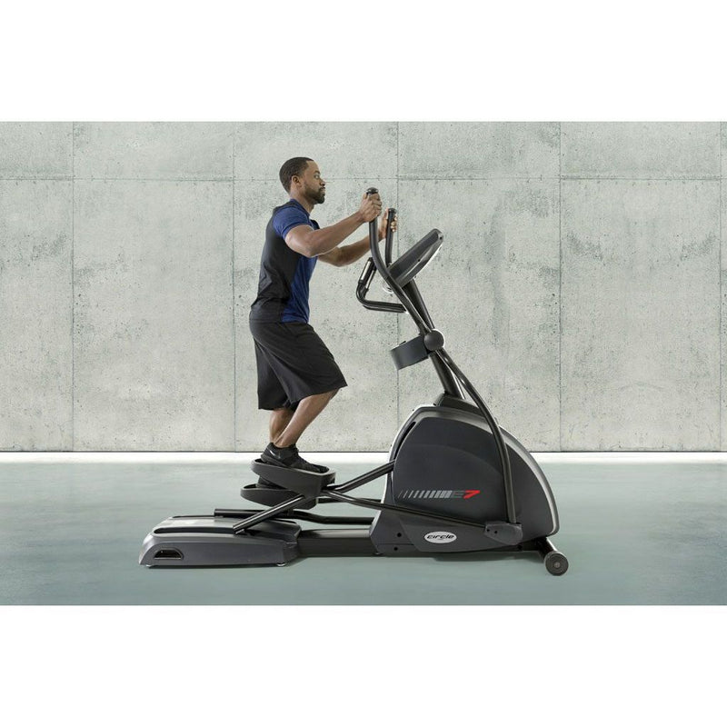 Circle Fitness E7 Touchscreen Elliptical Trainer Full Body Workout.
