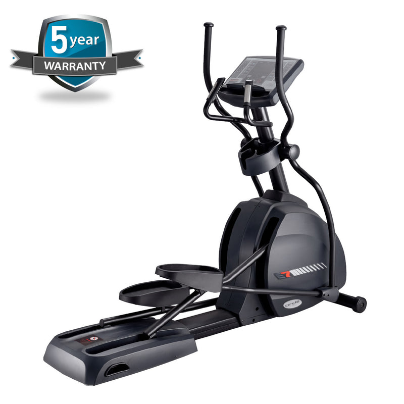 Circle Fitness E7 Elliptical with 5 year warranty.