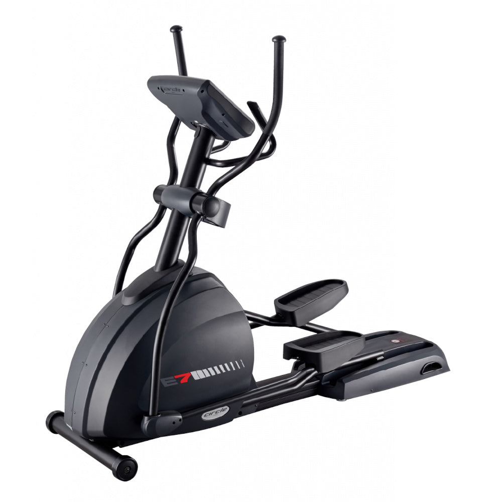 Circle Fitness E7 Elliptical Review View.