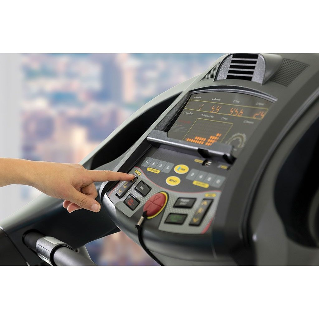 Circle Fitness M6 Light Commercial Treadmill LCD Console.