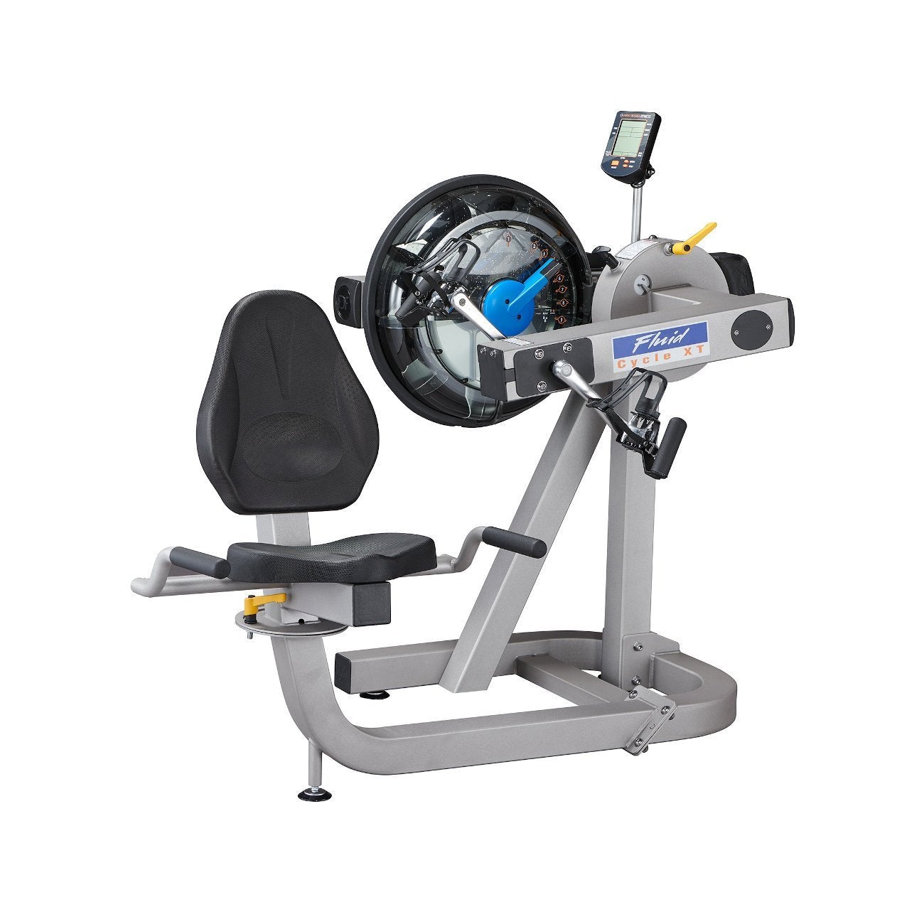 FDF Fluid Exercise E720 Cycle XT Multi-Functional Cross Trainer swivel seat.